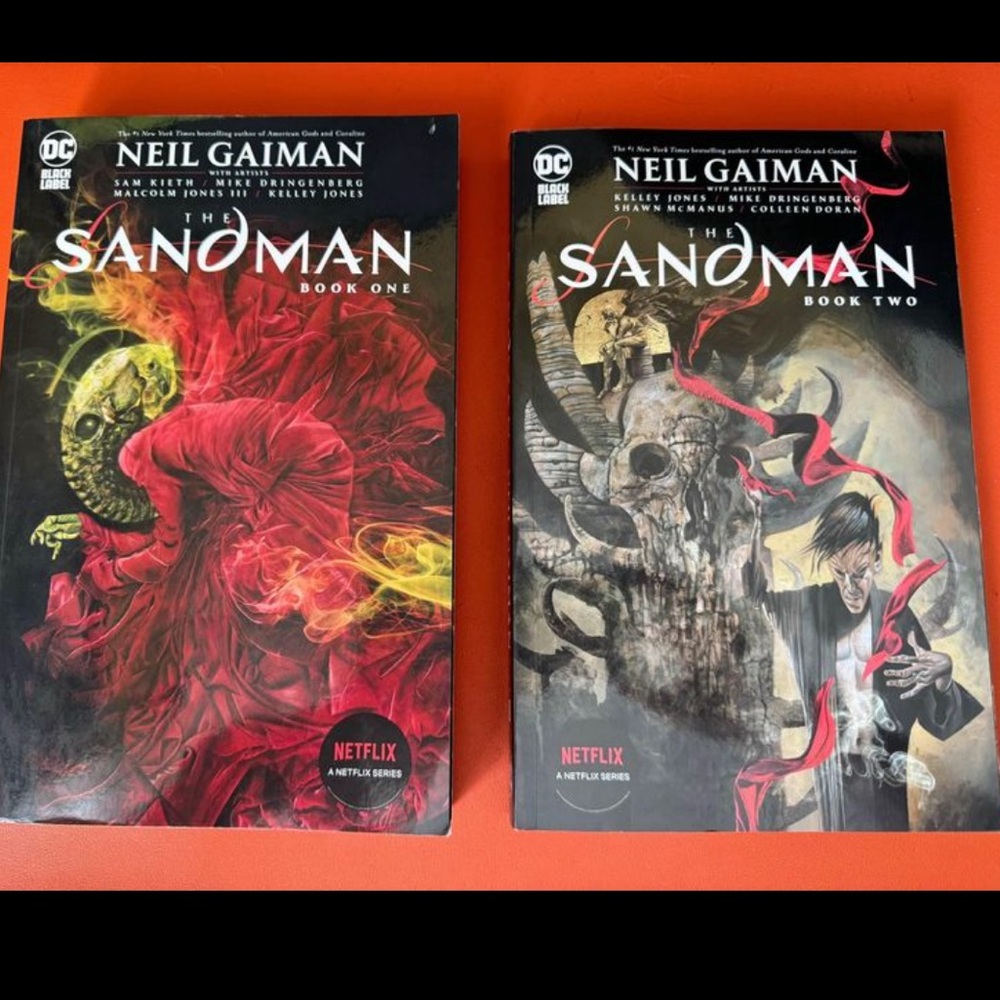 Sandman books 1 and 2